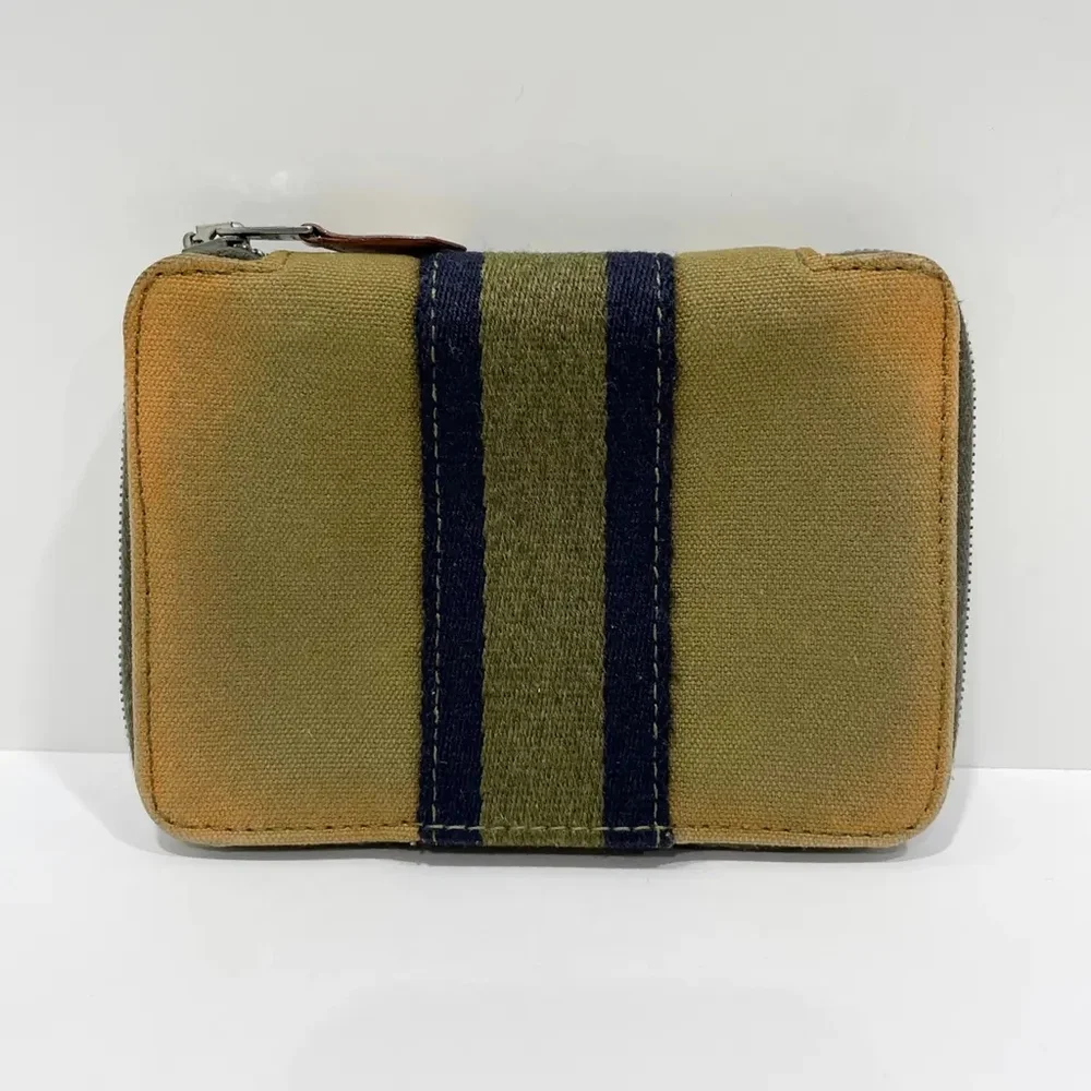 HERMES MIXED-TONE COMPACT WALLET